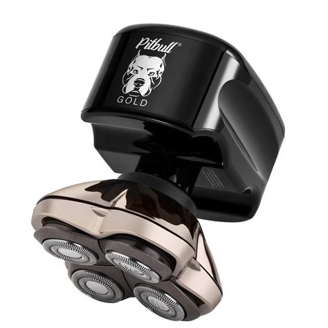 Clippings are trapped in the blade chambers, so you can shave while fully dressed. . Bulldog skull shaver